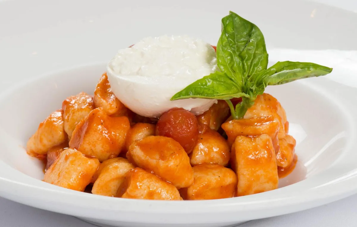 Gnocchi burrata at Vincenzo