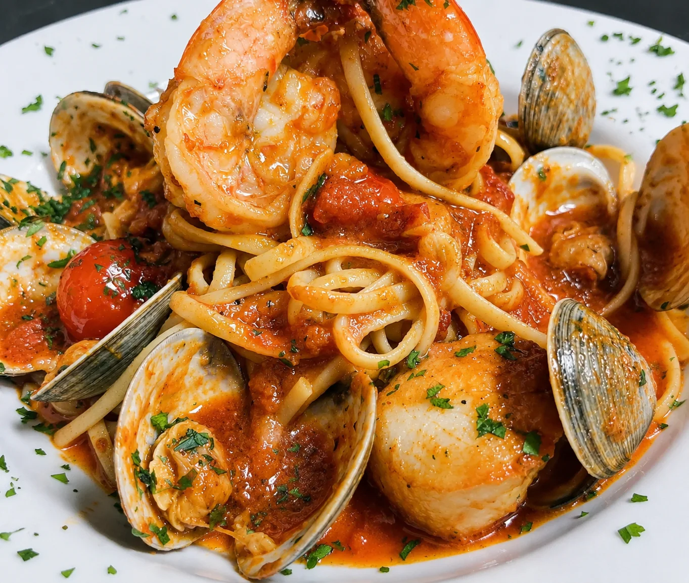Linguine Frutti di Mare at Vincenzo