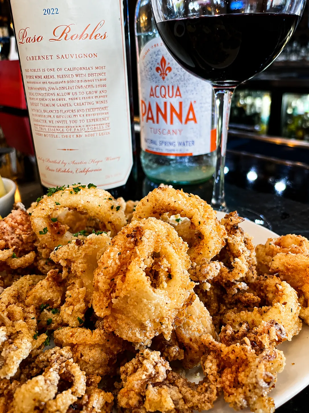 Calamari at Vincenzo — Magical Dining Orlando 2026