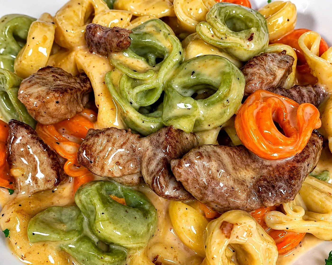 Filet and Prosciutto Tortellini at Vincenzo