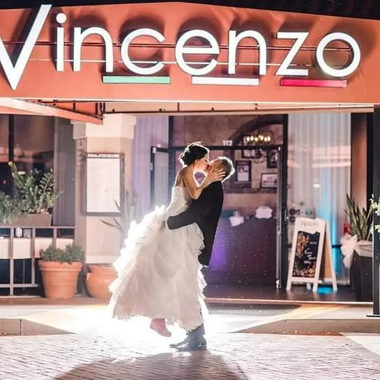Wedding celebration private dining Vincenzo Orlando
