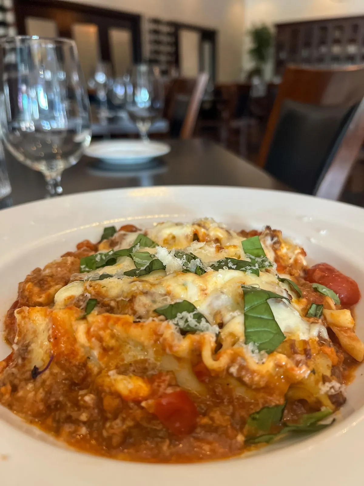 Lasagna at Vincenzo