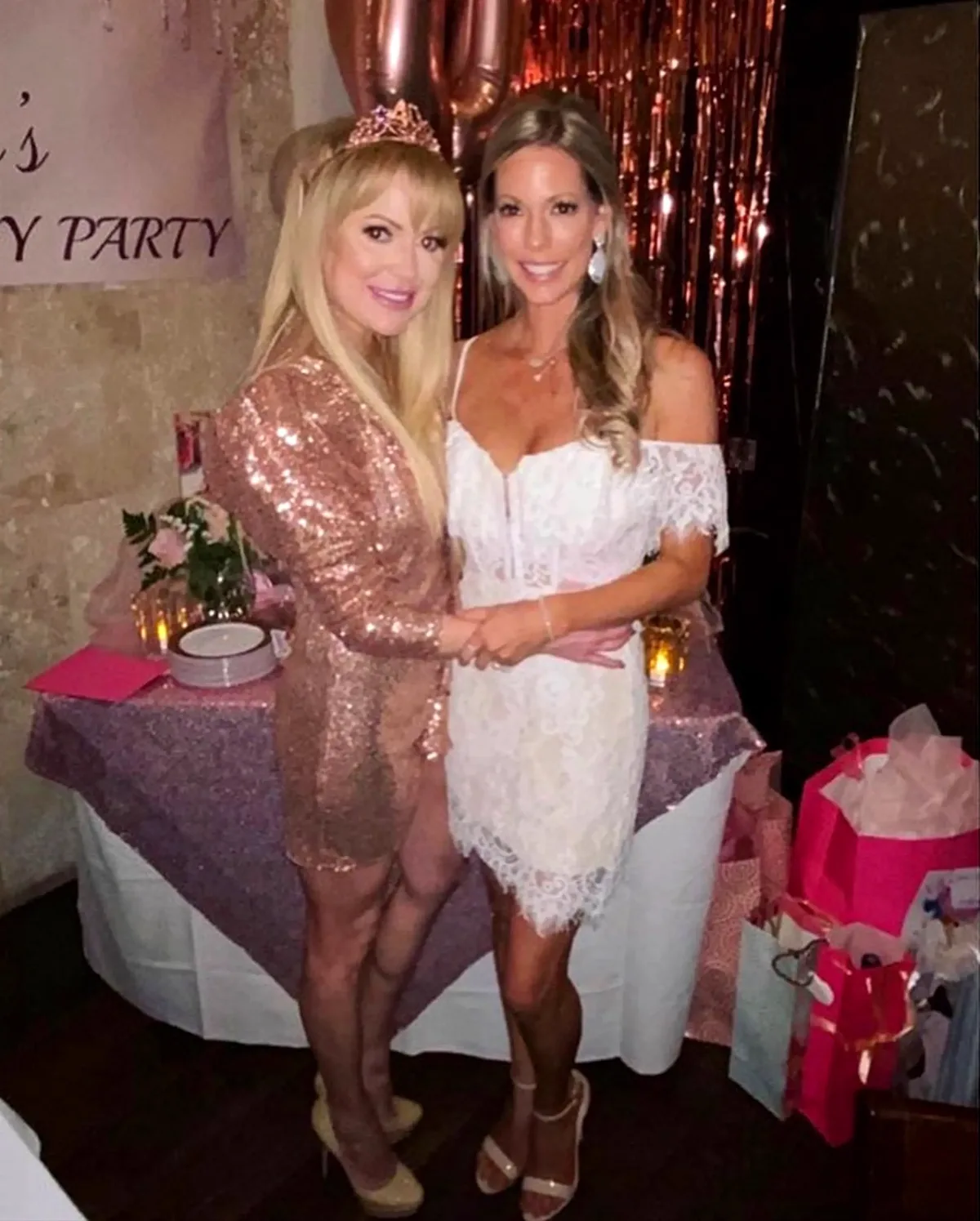 Birthday party celebration at Vincenzo