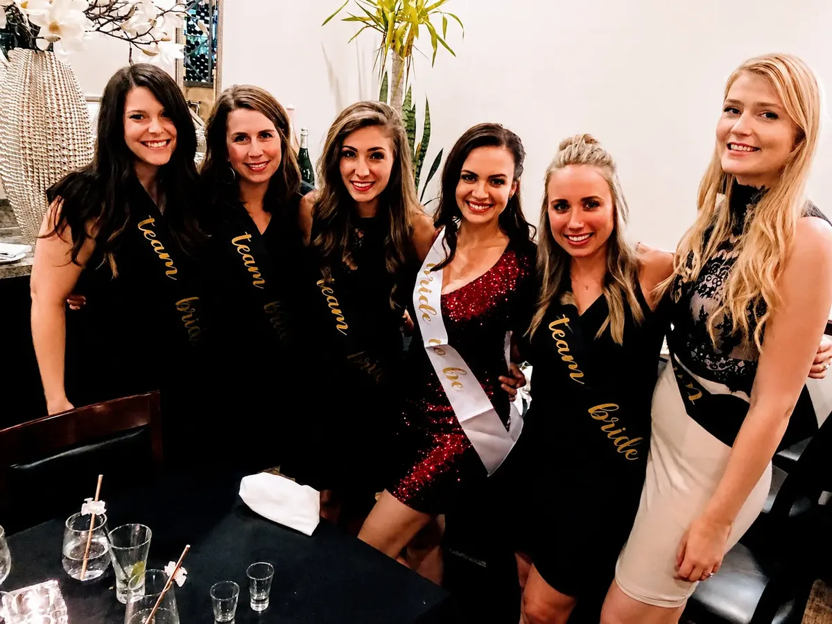 Bridal party Team Bride at Vincenzo
