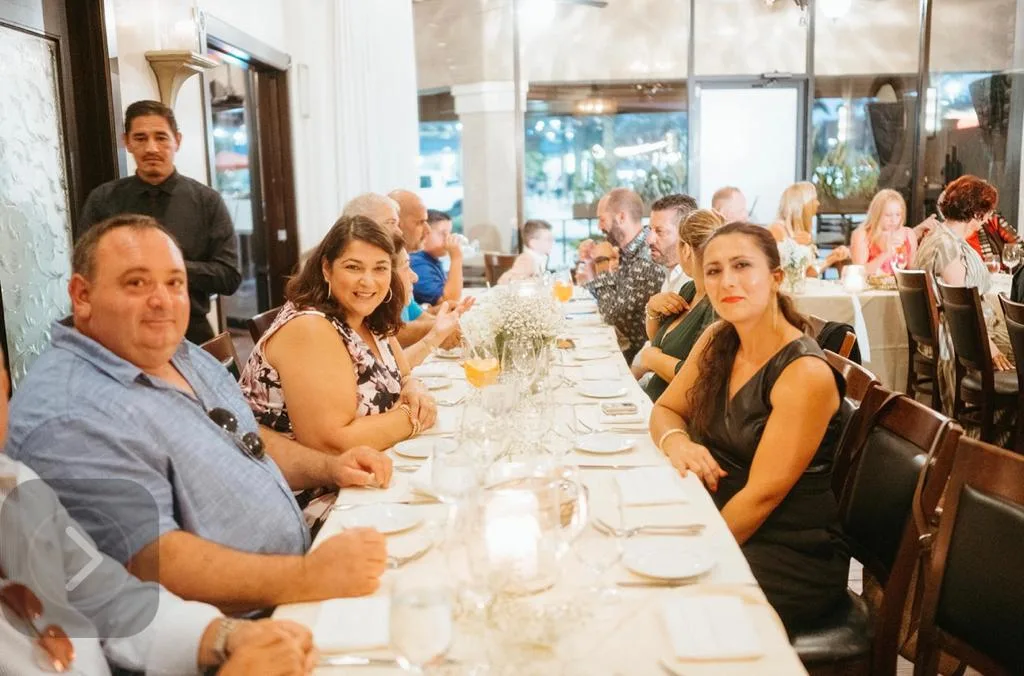 Family dinner event at Vincenzo Orlando